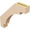 Ekena Millwork 3-inch W x 18-inch D x 18-inch H Merced Rough Cedar Woodgrain TimberThane Knee Brace, Primed BRCUR03X18X18MRCRCPR - alternate 5